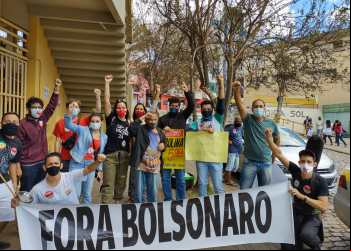 MANIFESTAÇÃO EM NOVA ERA REUNIU "100 PESSOAS" SEGUNDO ORGANIZADORES