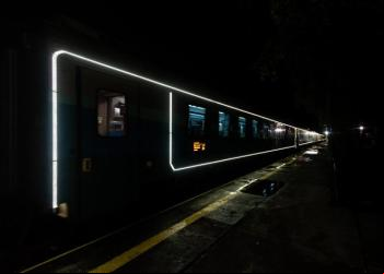 TREM DE AGEIROS RECEBE 6 MIL METROS DE LÂMPADAS DE LED