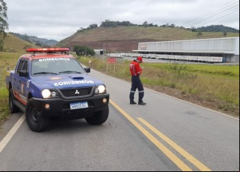BOI NA PISTA CAUSA GRAVE ACIDENTE NA ESTRADA PARA O PRATA