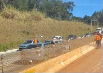 BR-381 tem acidente em Bom Jesus