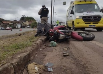 Motociclista morre em batida no Anel Rodoviário, na altura do Betânia, em BH