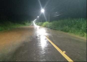 CHUVA CAUSA ALAGAMENTOS EM NOVA ERA