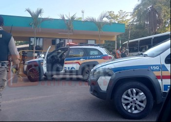 BANDIDOS DISPARAM CONTRA PORTARIA DA MINA CONCEIÇÃO E LEVAM TODAS AS ARMAS DE VIGILANTES EM ITABIRA