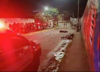 SUSPEITOS EM FUGA ATINGEM MOTO NA CONTRA MÃO E MATA MOTOCICLISTA EM ITABIRA