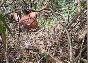 HOMEM QUE ESTAVA DESAPARECIDO EM ANTÔNIO DIAS É ENCONTRADO PELA PM E SAÚDE