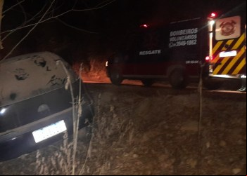 ESTRADA PARA ALFIÉ: IDOSO PERDE CONTROLE E CAI EM BURACO NA ÁREA DA CENIBRA