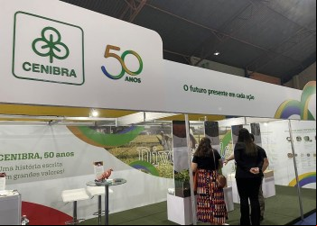 CENIBRA PRESENTE NA FEIRA MULTISSETORIAL DE SANTA BARBARA