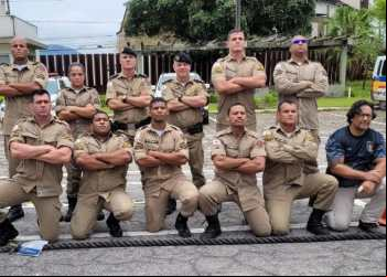 Equipe da PM de João Monlevade é campeã da modalidade Cabo de Guerra realizada em Ipatinga