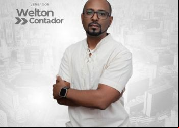 VEREADOR WELTON CONTADOR INDICA PINTURA DE FAIXAS PRÓXIMO AO SOMAR