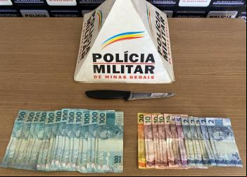 MULHER FURTA O PRÓPRIO PAI E É PRESA PELA POLÍCIA MILITAR