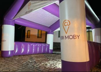 VAI MOBY INSTALA TENDA NA FESTA DE SÃO JOSÉ PARA AGILIZAR ATENDIMENTO AOS USUÁRIOS