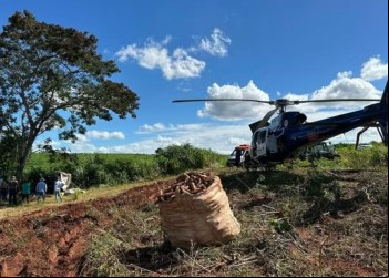 TRATOR A POR CIMA DE TRABALHADOR RURAL E HOMEM É SOCORRIDO EM ESTADO GRAVE
