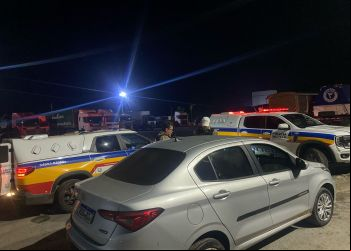 PM RODOVIÁRIA PRENDE HOMEM DURANTE FISCALIZÇÃO NA MG-434 EM ITABIRA