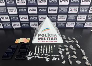 HOMEM É PRESO POR TRÁFICO DE DROGAS EM GOIABAL