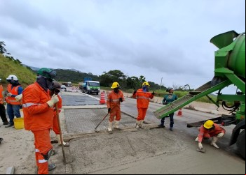 OBRAS NA BR-381 SEGUEM A TODO VAPOR NESTA SEMANA:CONFIRA