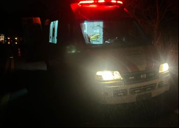 JOVEM FICA FERIDO APÓS CAIR DE MOTO NA BR-381 EM BELA VISTA DE MINAS