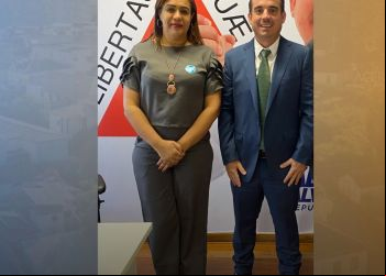 BELO HORIZONTE - VEREADORA WALDICÉIA REIS SE REÚNE COM DEPUTADO ESTADUAL ADRIANO ALVARENGA NA ASSEMBLEIA LEGISLATIVA